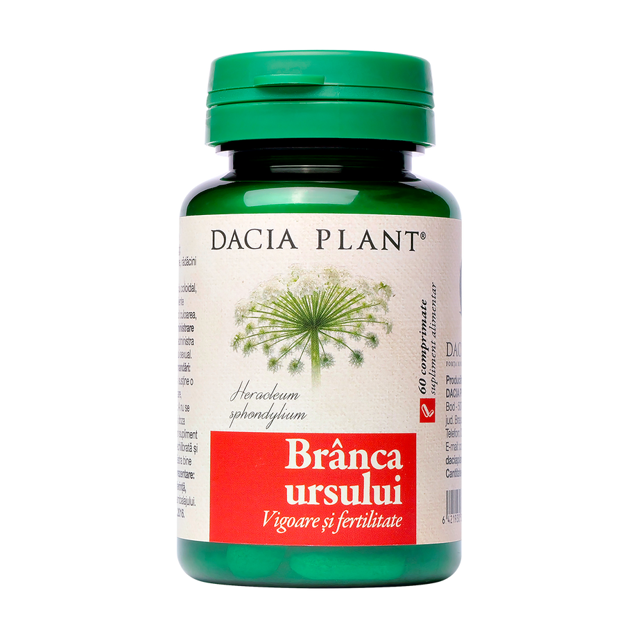 Branca ursului 60cpr Dacia Plant 60 comprimate