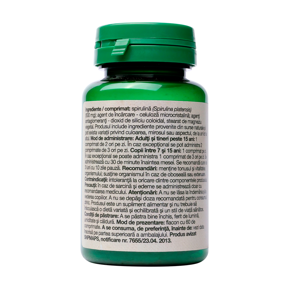 Spirulina 60 comprimate
