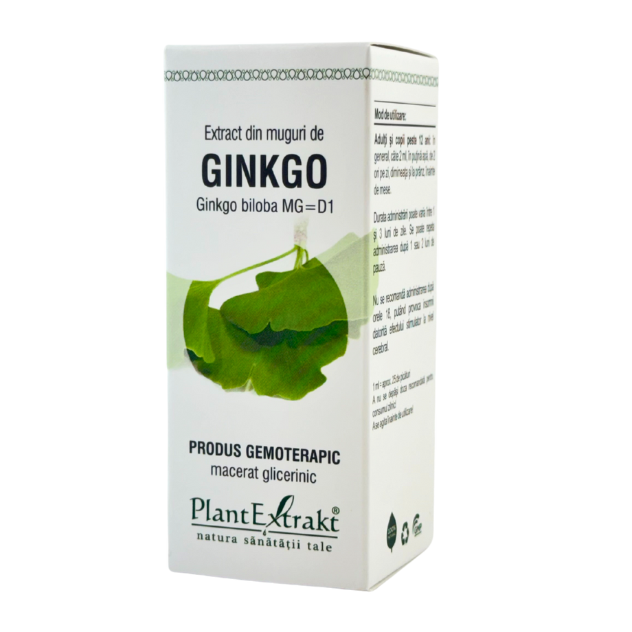 Extract din muguri de Ginkgo biloba 50 ml