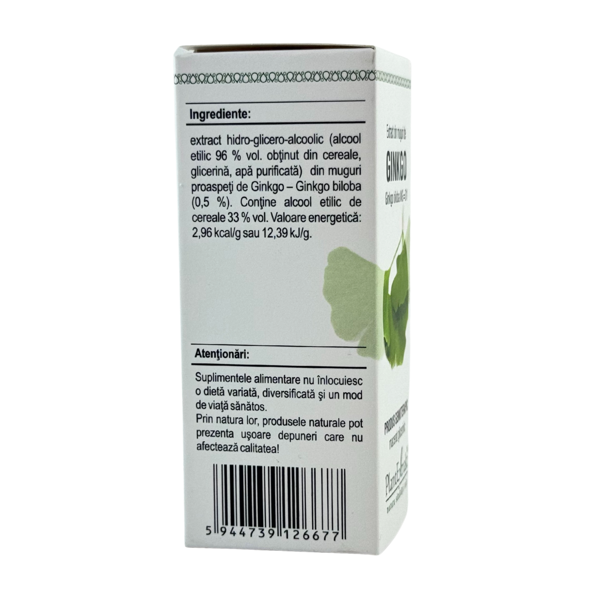 Extract din muguri de Ginkgo biloba 50 ml