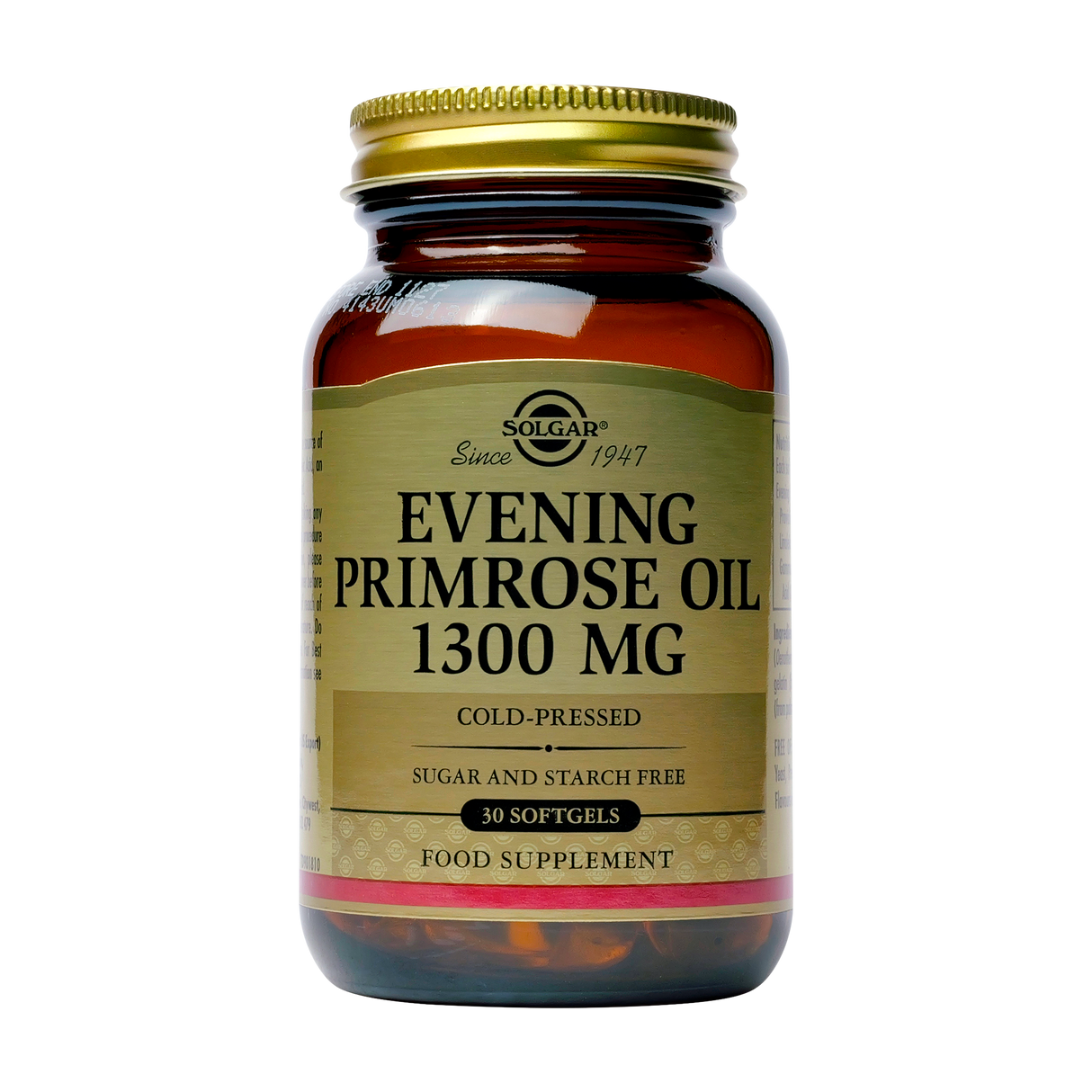 Evening primrose oil 1300mg softgels 30 capsule