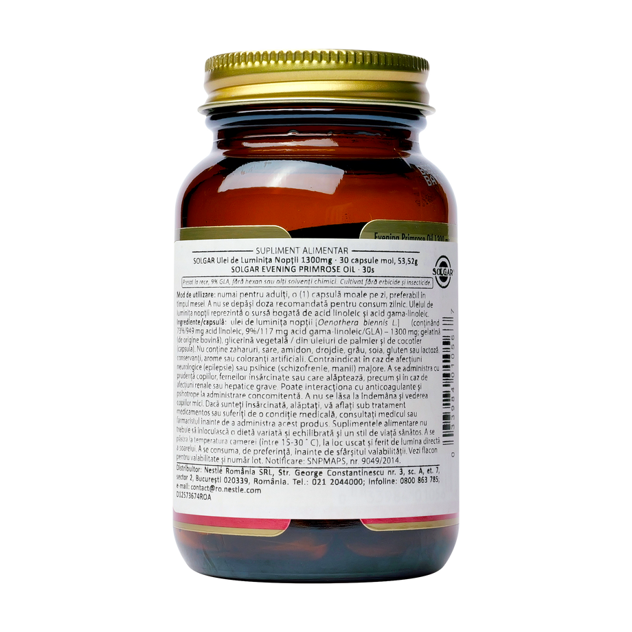 Evening primrose oil 1300mg softgels 30 capsule
