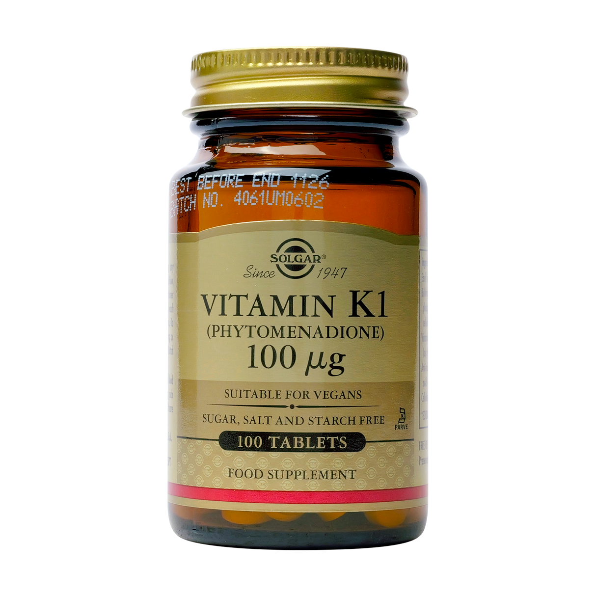 Vitamin K1 100mcg 100 tablete