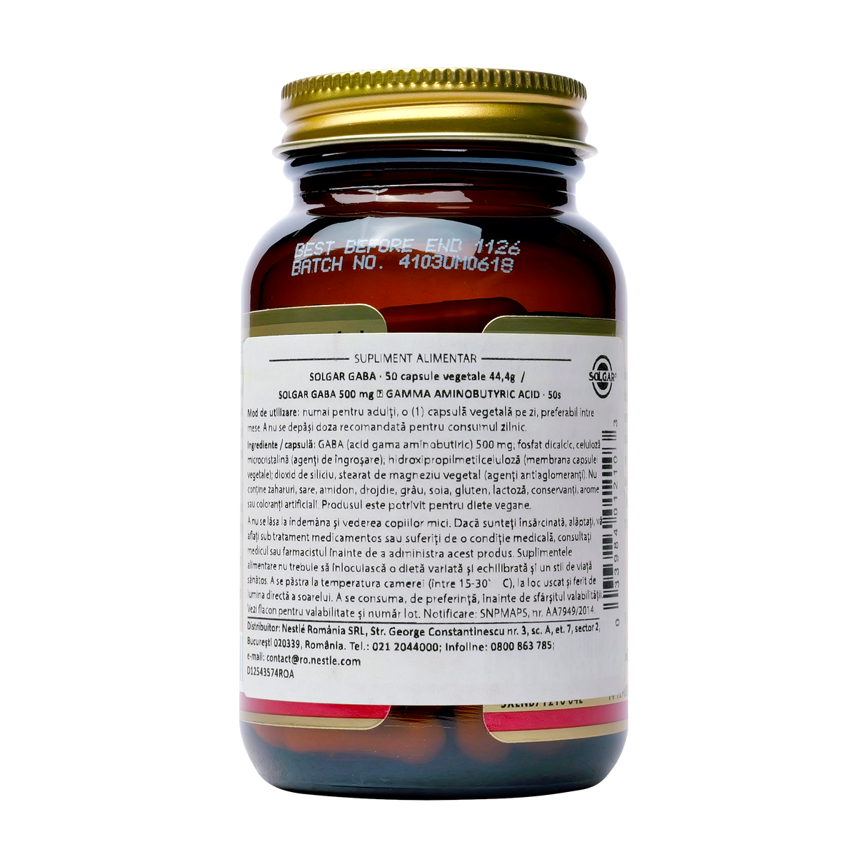 Gaba 500mg 50 capsule