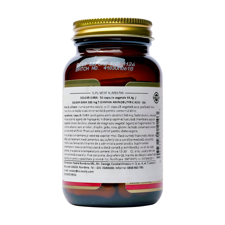 Gaba 500mg 50 capsule
