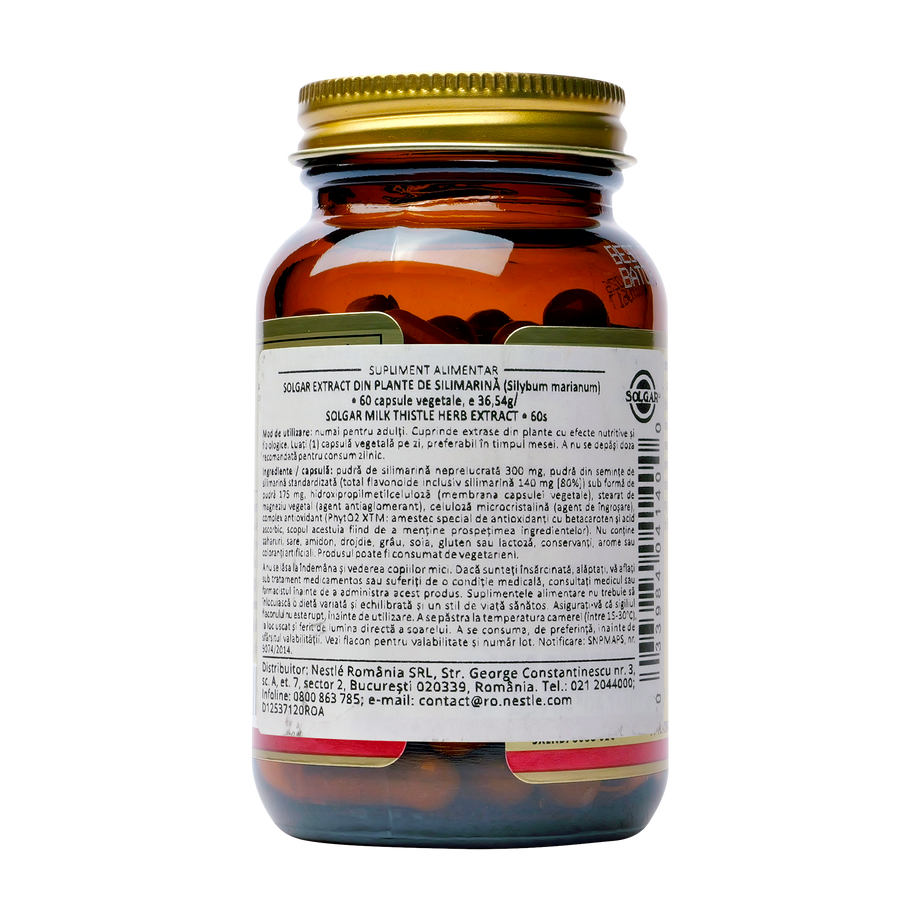 Milk thistle herb extract 60 capsule