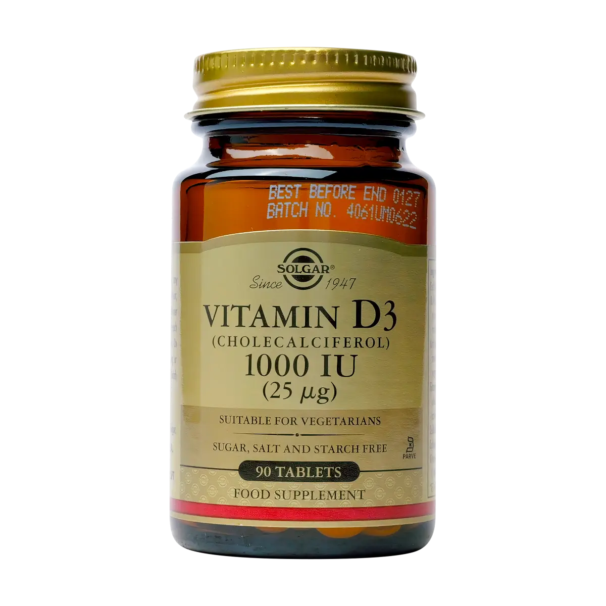 Vitamina D3 - 1000 IU 90 tablete