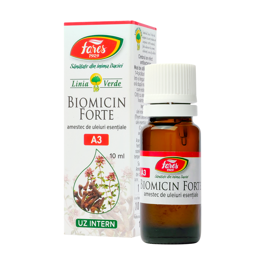 Biomicin forte solutie A3 10 ml