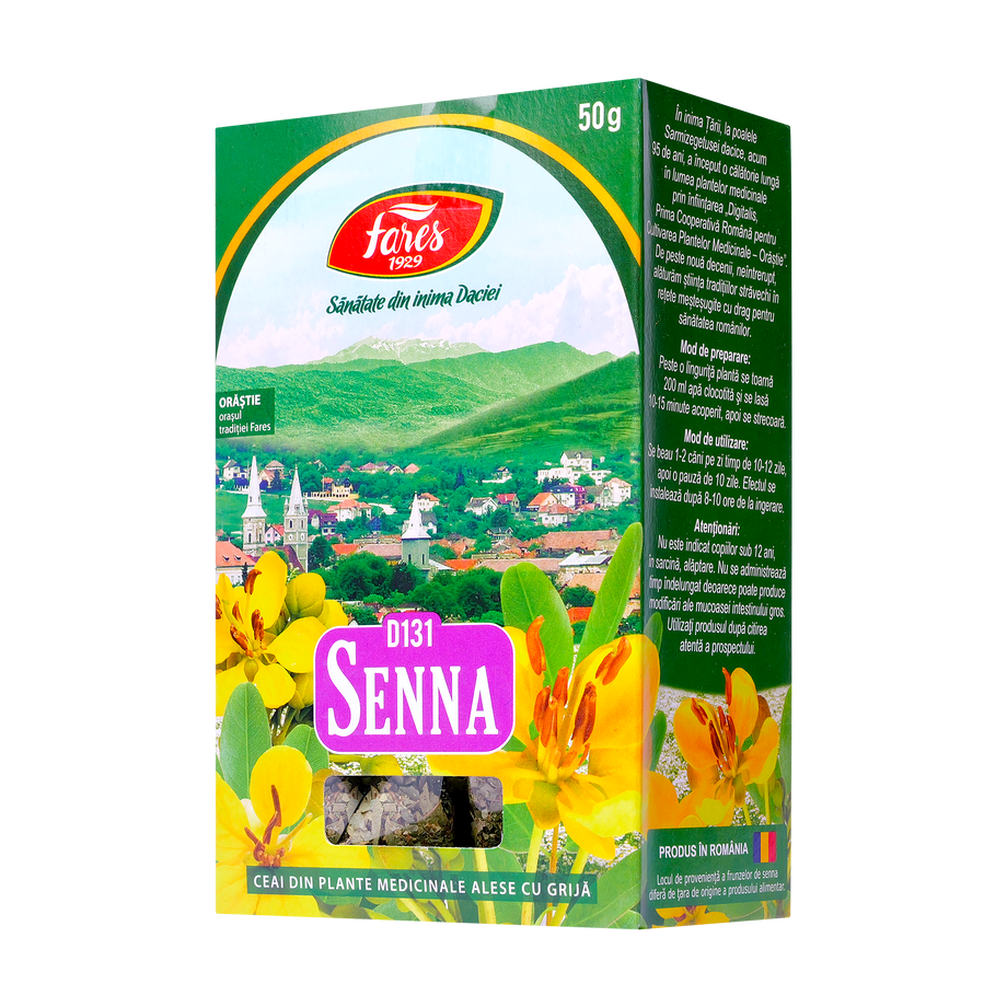 Ceai frunze de senna 50 g