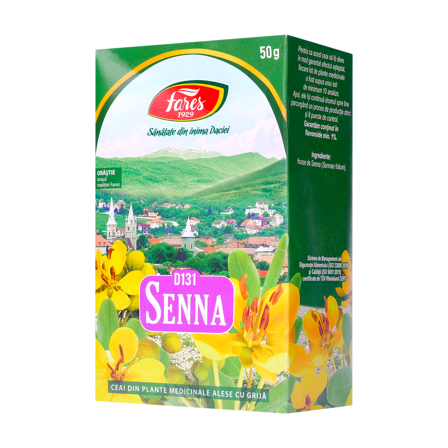 Ceai frunze de senna 50 g