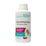 Glucomannan fibre pentru slabit din konjac 90 capsule