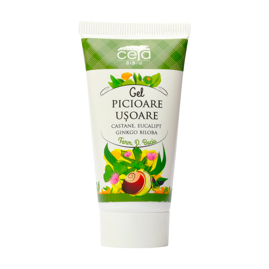 Gel picioare usoare 50 ml