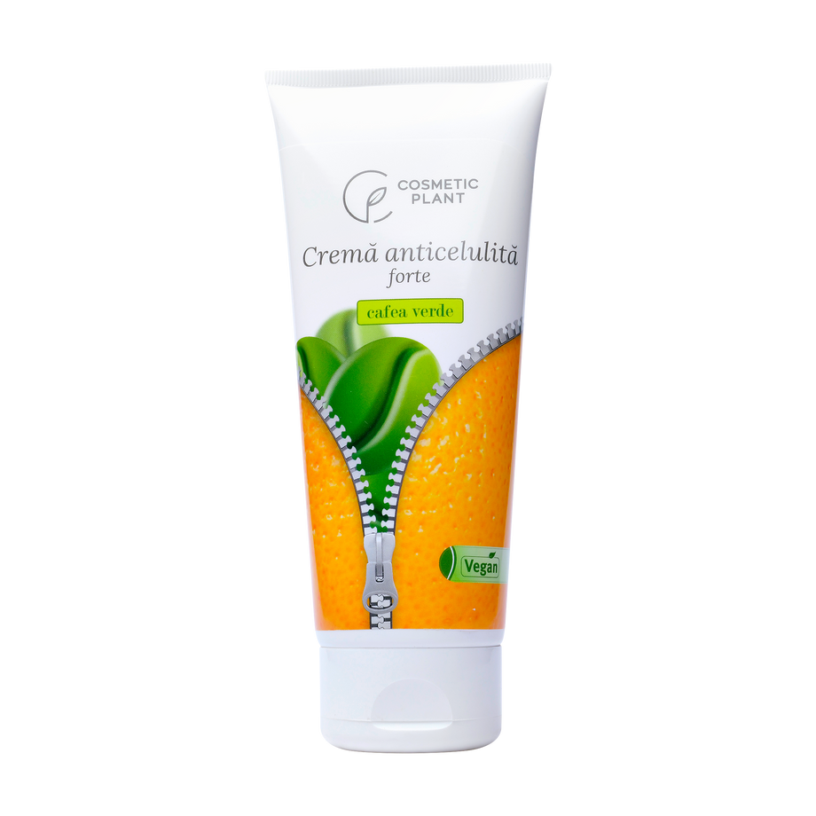 Crema anticelulita forte cu extract de cafea verde 200 ml