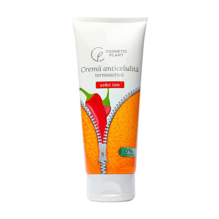 Crema anticelulita termoactiva cu ardei iute 200 ml