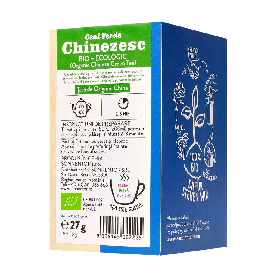 Ceai Verde chinezesc 18 plicuri
