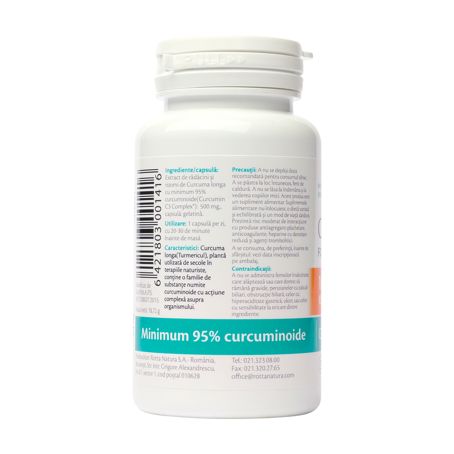 Curcumin forte 500mg 30 capsule