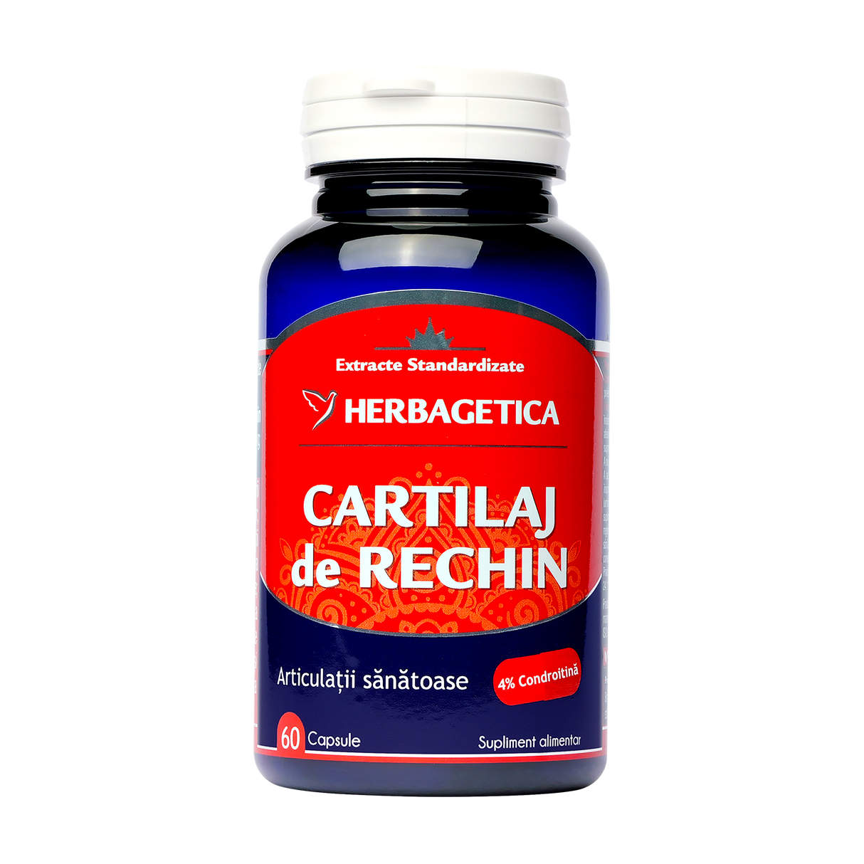 Cartilaj rechin 60cps Herbagetica 60 capsule