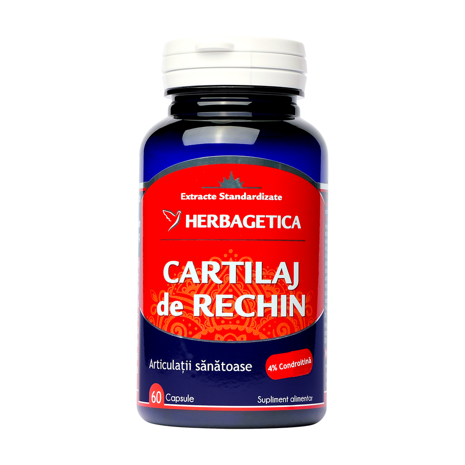 Cartilaj rechin 60cps Herbagetica 60 capsule