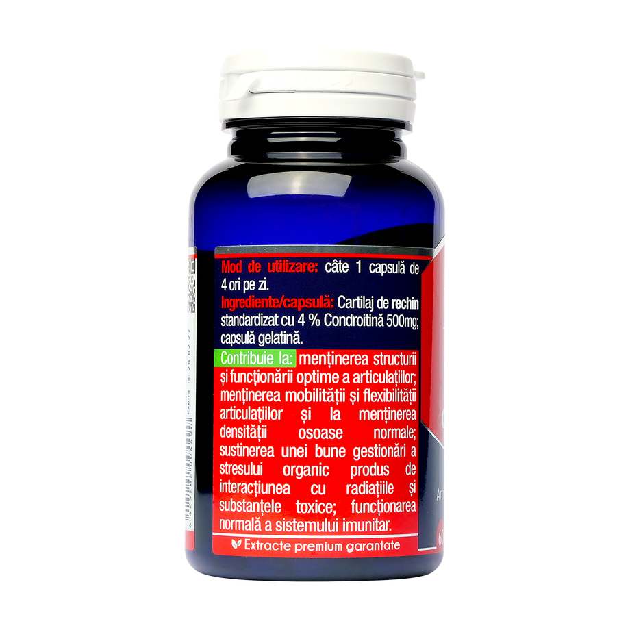 Cartilaj rechin 60cps Herbagetica 60 capsule