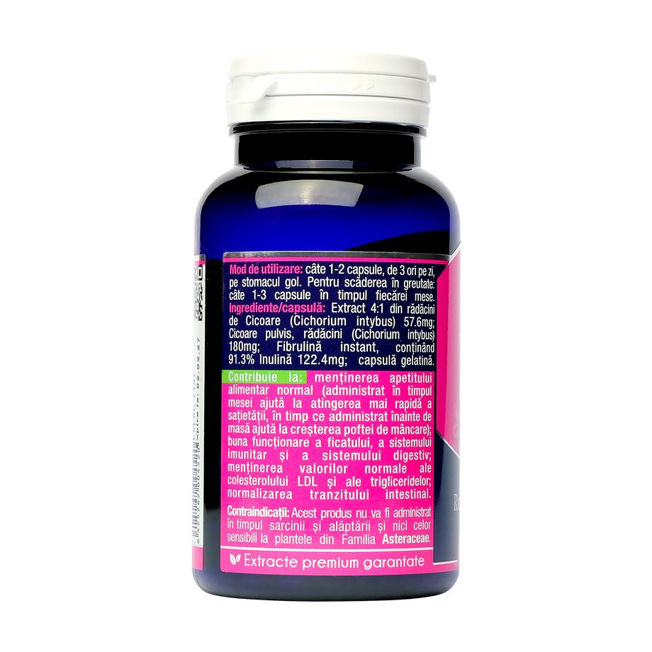 Cicoare extract 60cps Herbagetica 60 capsule