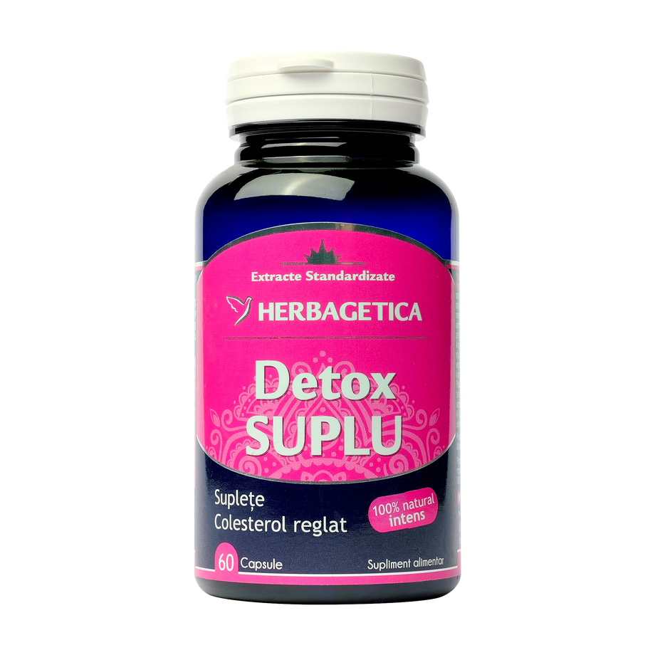 Detox suplu 60 capsule