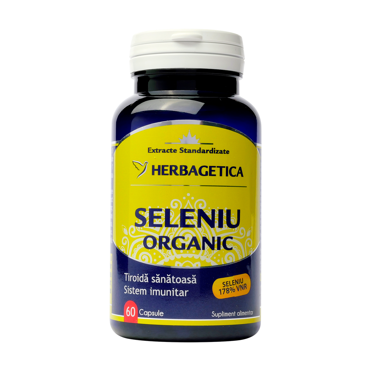Seleniu organic 60 capsule