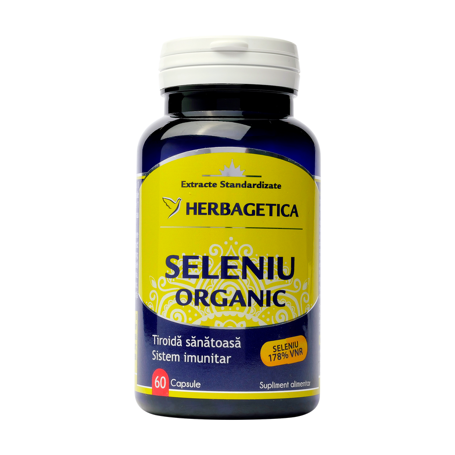 Seleniu organic 60 capsule