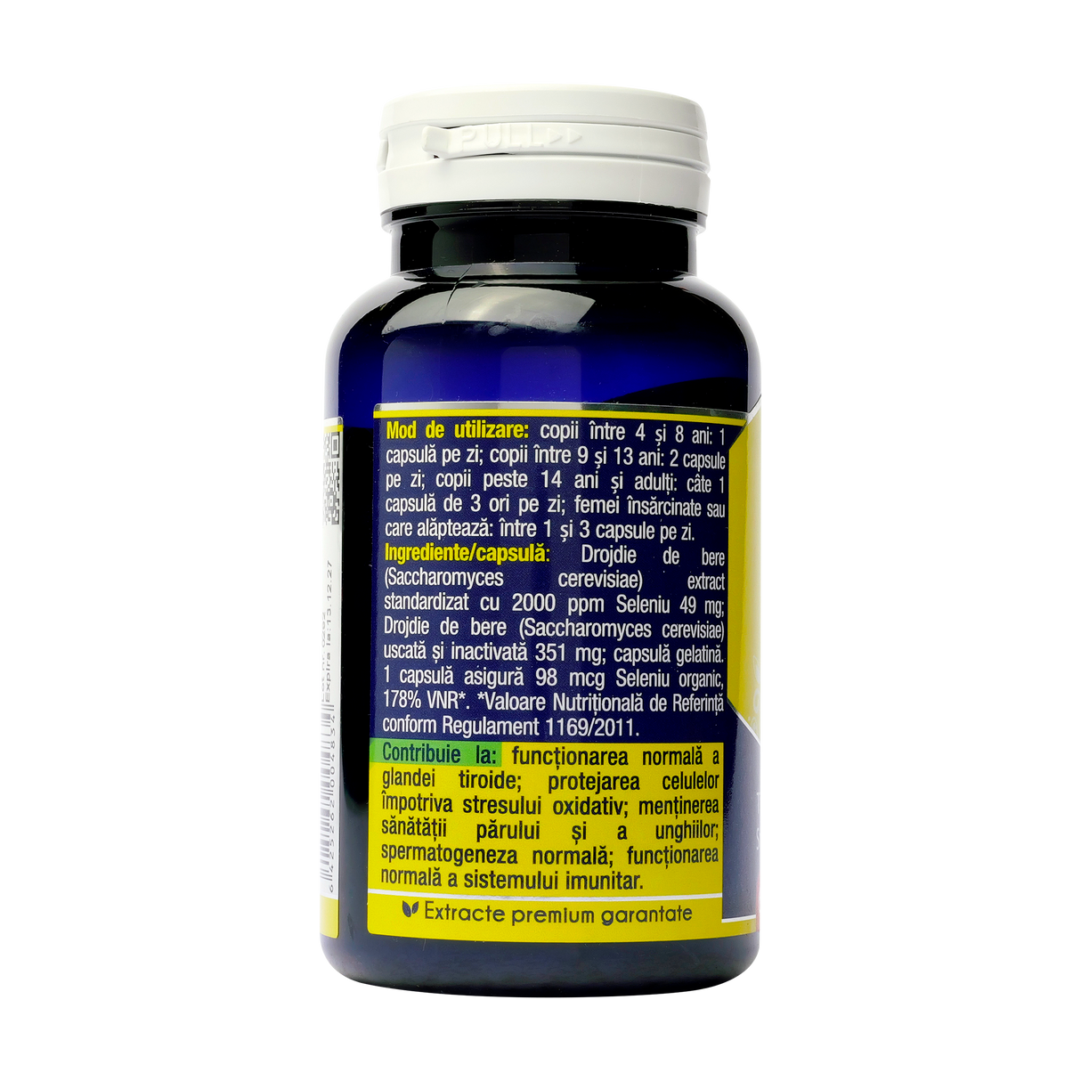 Seleniu organic 60 capsule