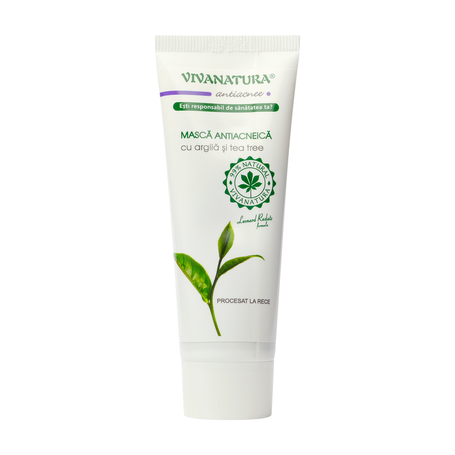 Masca antiacneica cu argila si tea tree 75 ml