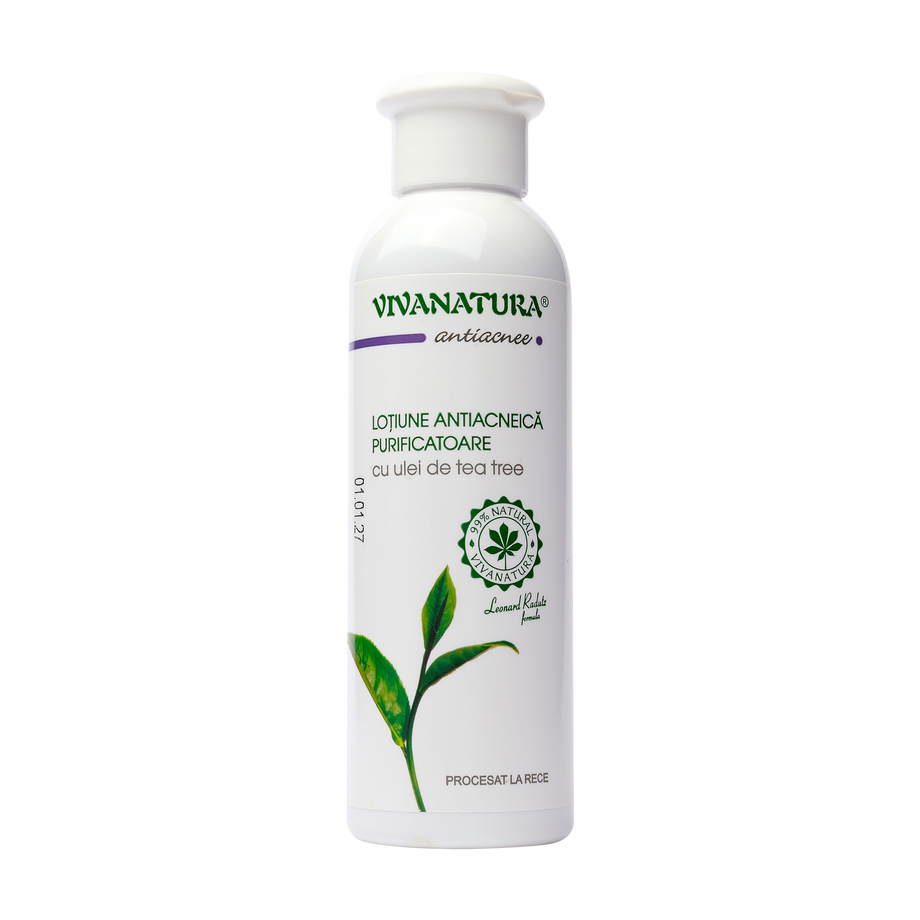 Lotiune antiacneica purificatoare cu ulei de tea tree 150 ml
