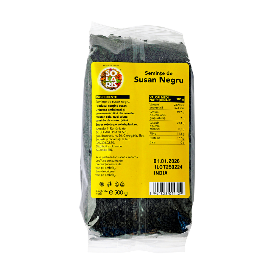 Susan negru seminte 500 g