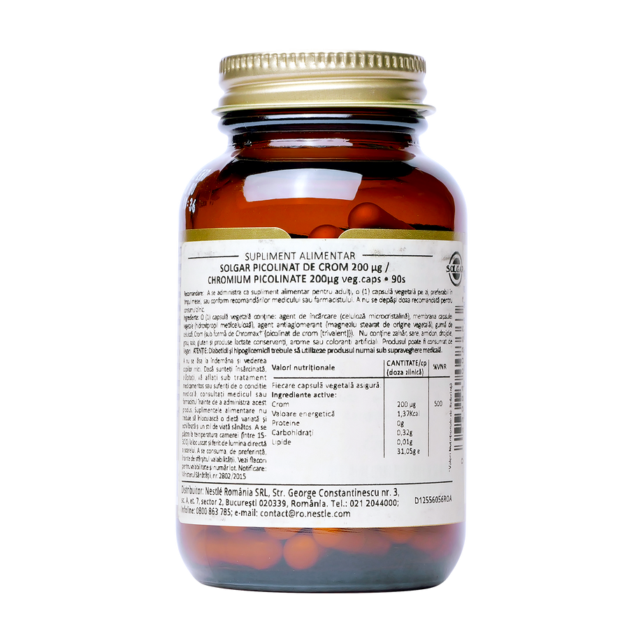 Chromium picolinate 200mg 90 capsule