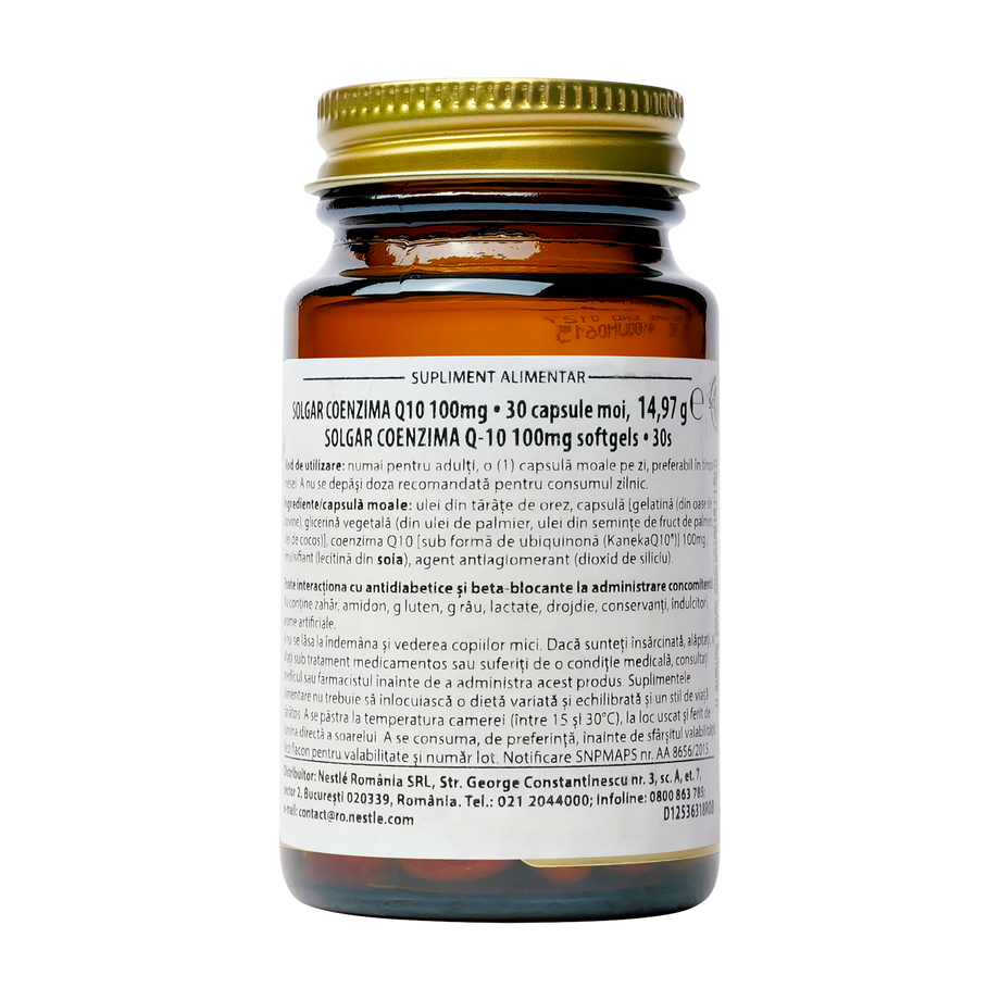 Coenzyme Q-10 100mg 30 capsule