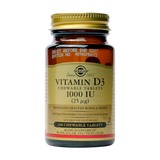 Vitamin D3 1000iu 100chewable 100 tablete