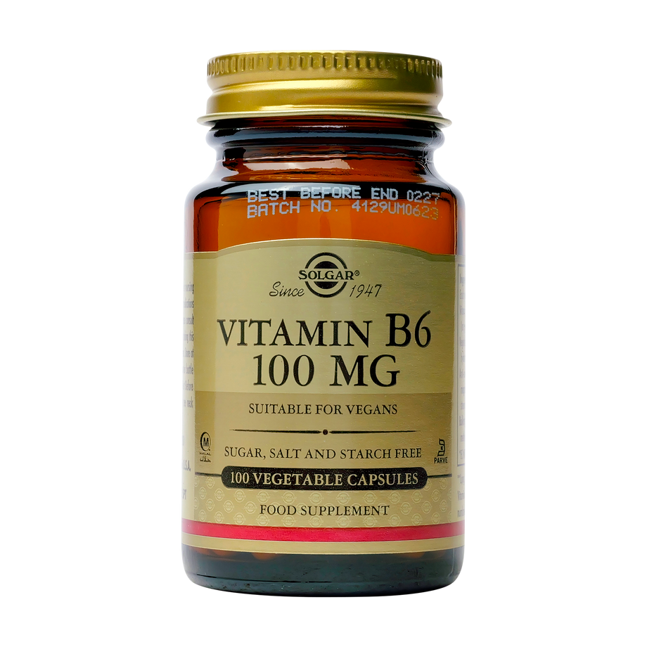 Vitamin B-6 100mg 100 capsule