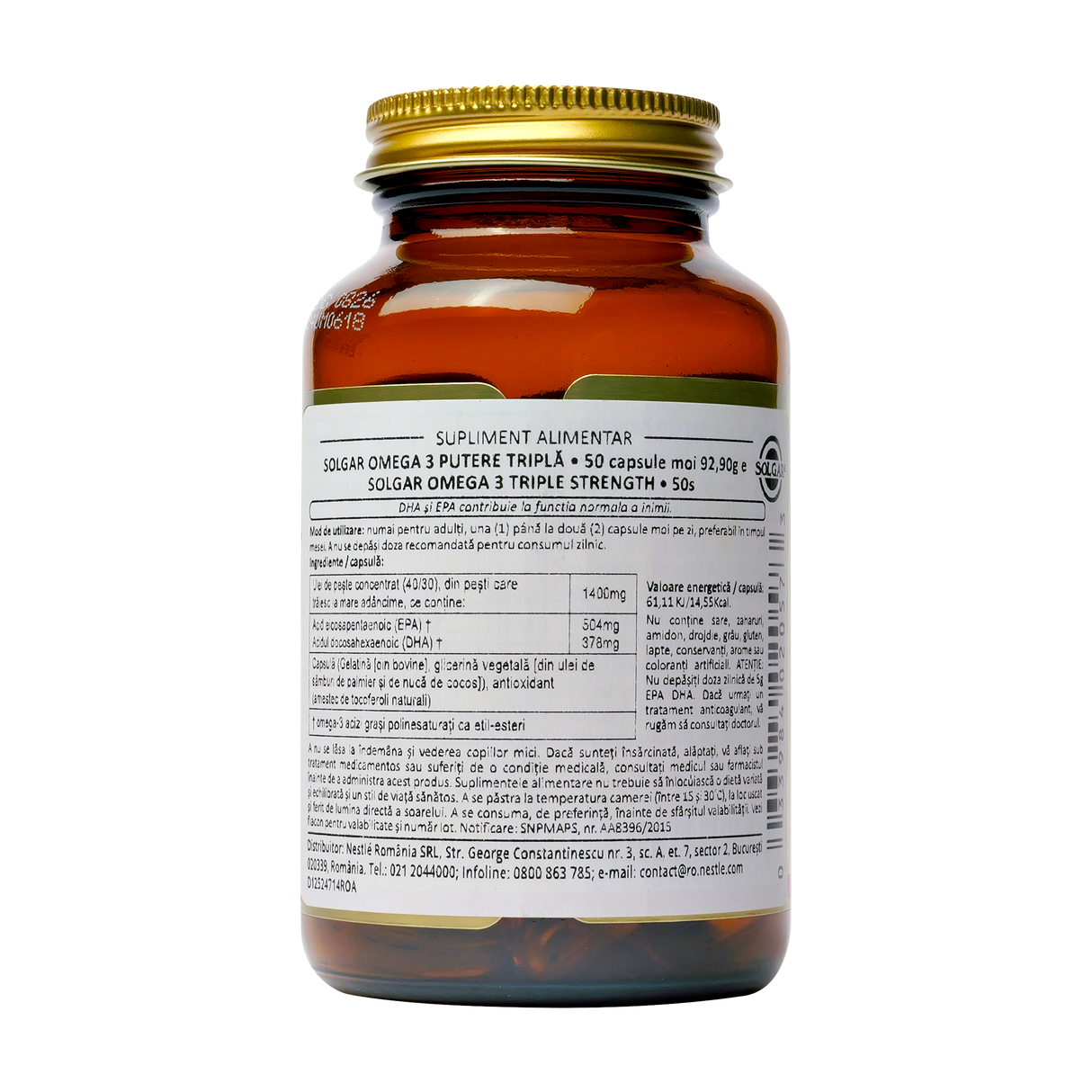 Omega-3 triple strength 50 capsule