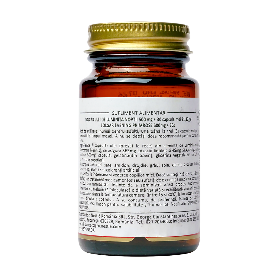 Evening primrose oil 500mg softgels 30 capsule