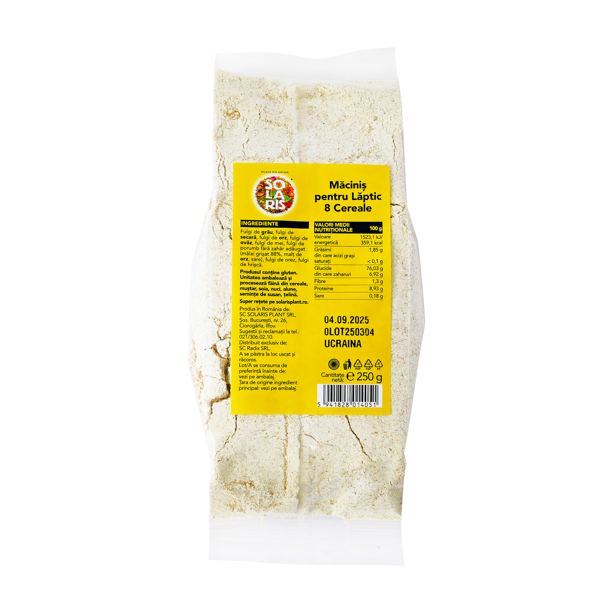 Macinis pentru laptic 8 cereale 250 g