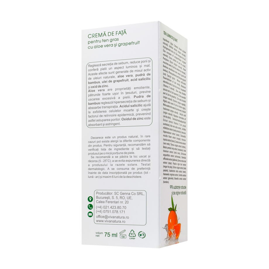 Crema fata ten gras 75 ml
