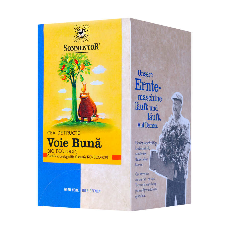 Ceai fructe voie buna 18 plicuri