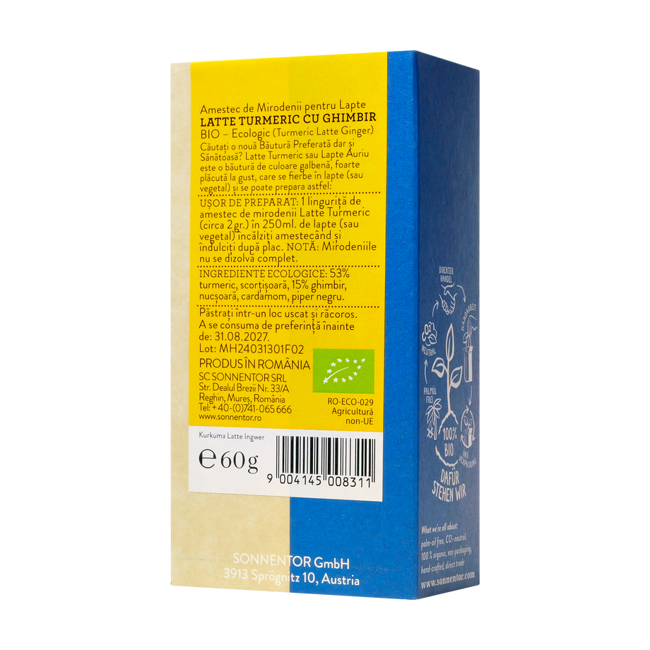 Latte-turmeric cu ghimbir 60 g