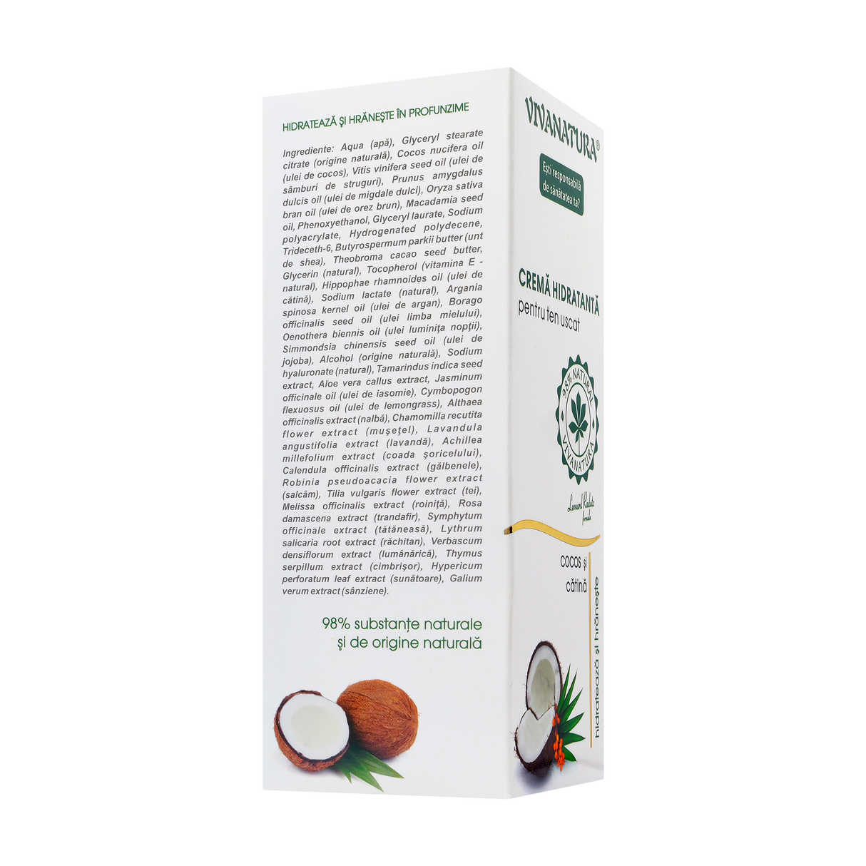 Crema fata hidratanta ten uscat 75 ml