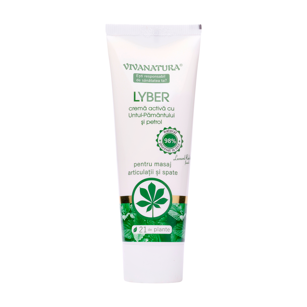 Crema Activa Antireumatica cu Untul Pamantului si Petrol 75 ml