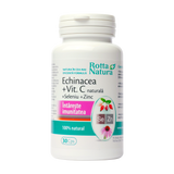 Echinaceea + Vitamina C naturala, seleniu si zinc 30 capsule