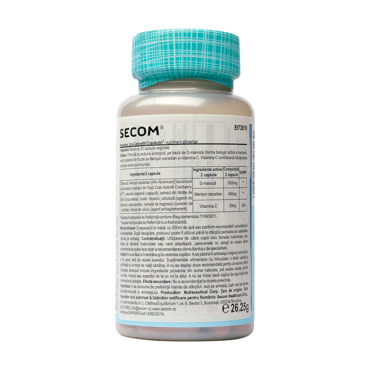 Uro-care with cranactin 30 capsule