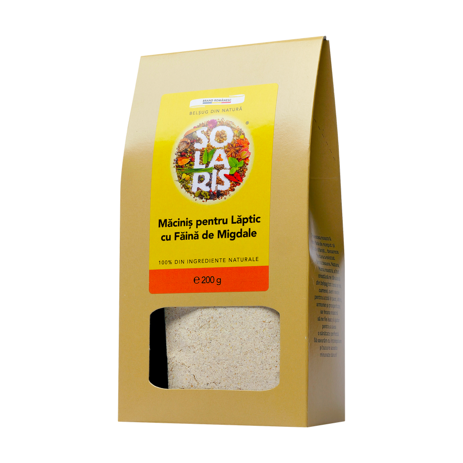 Macinis pentru laptic cu faina de migdale 200 g