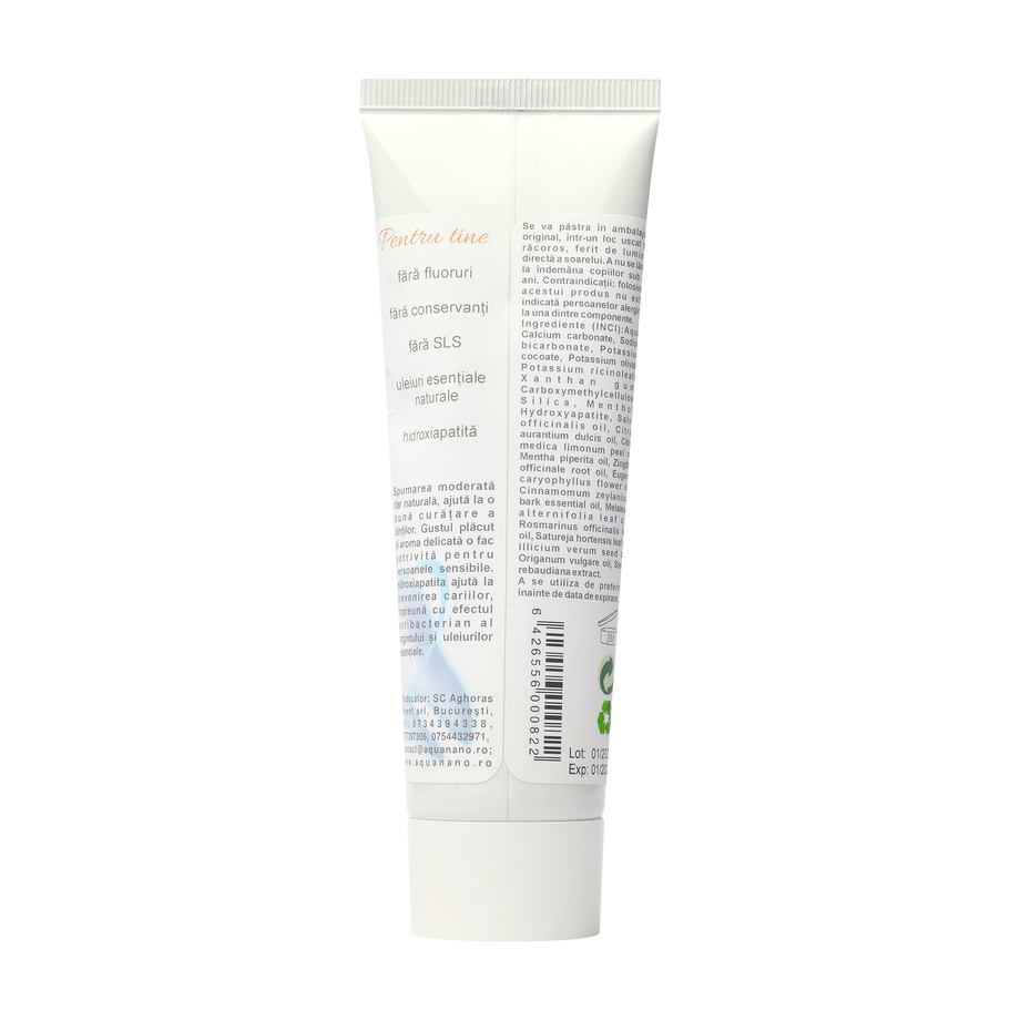 Pasta de dinti argident argint coloidal si uleiuri esentiale 75 ml