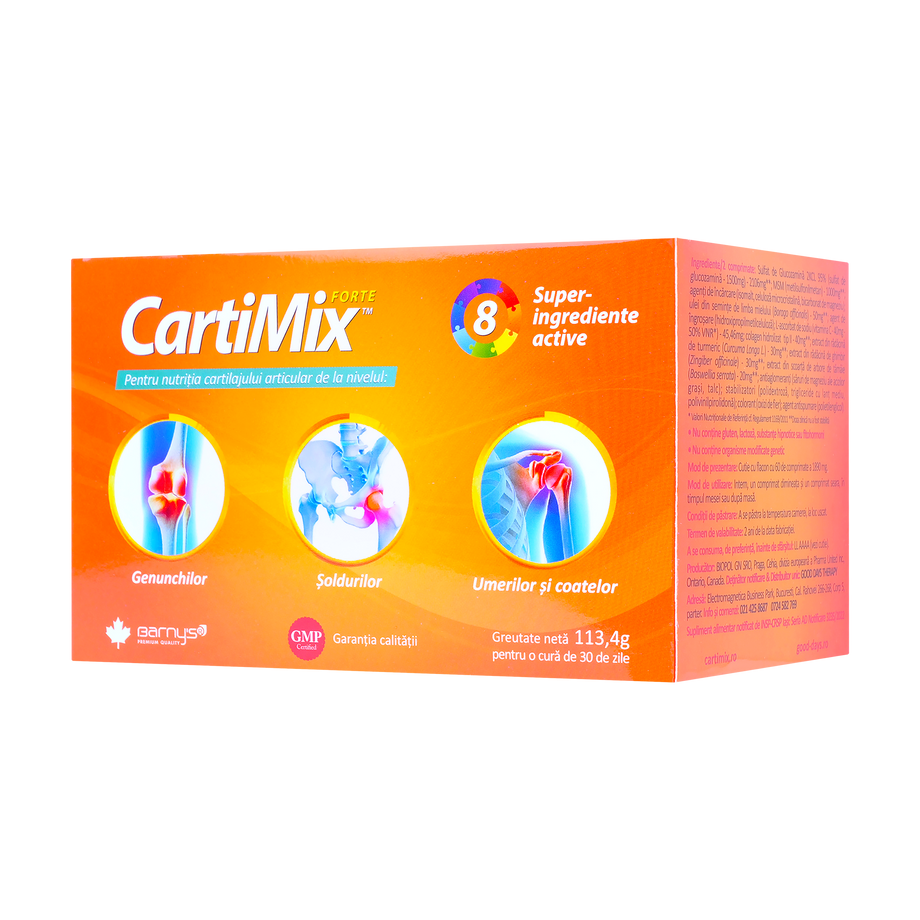 Cartimix forte 60 comprimate