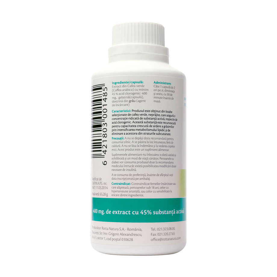 Green coffee extract 120 capsule