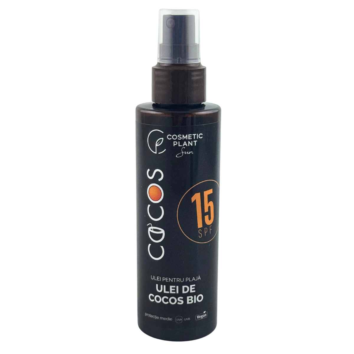 Ulei plaja COCOS cu ulei de cocos bio SPF 15 150 ml